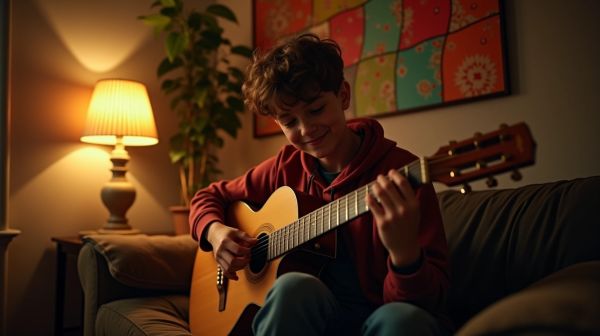 Apprends à jouer de la guitare à Rouen sans pression