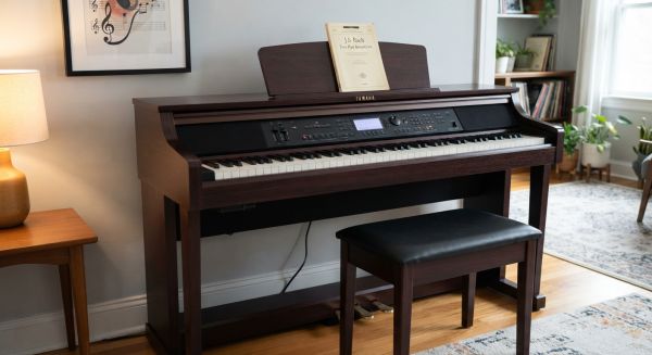 Piano numérique Yamaha d'occasion en parfait état à saisir